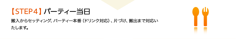 パーティー当日